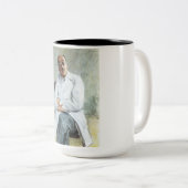 De chirurg (door Max Liebermann) Tweekleurige Koffiemok (Voorkant rechts)