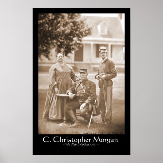 De chirurg in City Point, Va. Poster (Voorkant)