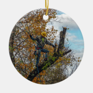 De Chirurg van de boom Keramisch Ornament