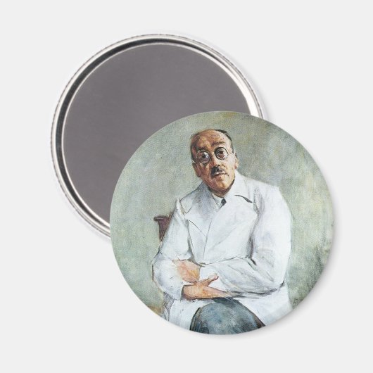 De chirurg (van Max Liebermann) Magneet (Voorkant / Achterkant)