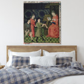 De Chirurgenkliniek, door Guy de Chauliac Canvas Afdruk (Insitu (Slaapkamer))