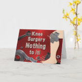 DE CHIRURGIE VAN DE KNIE WORDT GOED KAART - LEID (Gele Bloem)