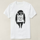 de CHIVE Mannen_s Banksy Laugh Now T-shirt, Gbond  T-shirt (Design voorkant)