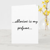 De chloor is Mijn Parfum Kaart (Gele Bloem)
