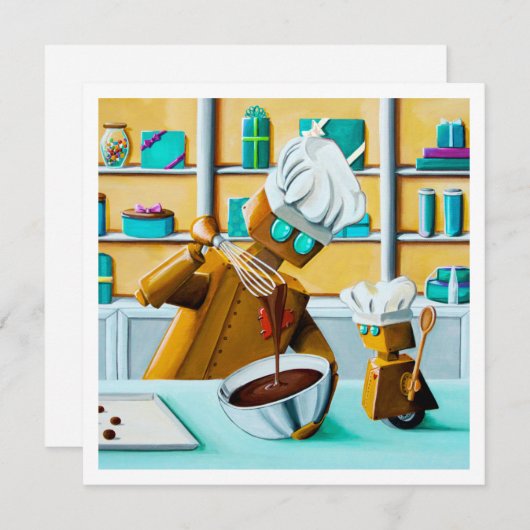 De Chocolade - Mini Print (Voorkant / Achterkant)