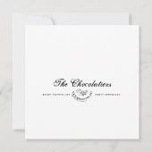 De Chocolade - Mini Print (Achterkant)