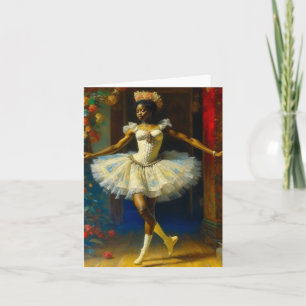 De Chocolade Notenkraker-Ballerina Kaart