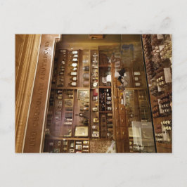 De chocolade-shoppe briefkaart