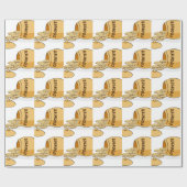 De Chocolade van de Koekjestrommel van het Voedsel Cadeaupapier (Vlak)