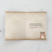 de chocoladeschilferkoekjes van de kaart (Binnen)