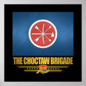 De Choctaw-brigade Poster (Voorkant)