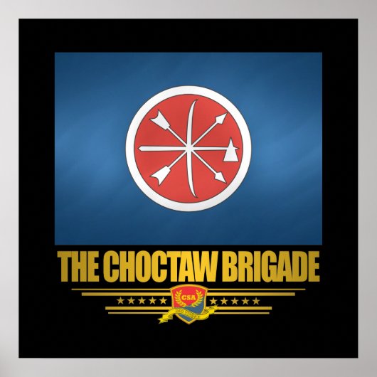 De Choctaw-brigade Poster (Voorkant)