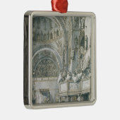 De Choir Zing in St. Mark's Basilica, Metalen Ornament (Rechts)