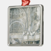 De Choir Zing in St. Mark's Basilica, Metalen Ornament (Links)