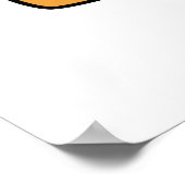 De Chosen Bun Funny Food Warrior Bun Pun Poster (Hoek)