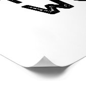 De Chosen Wonton Funny Food Pun Poster (Hoek)