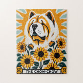 De Chow Chow Tarot Kaart Legpuzzel (Verticaal)