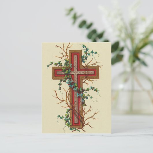 De Christelijke Briefkaarten van het Heilige Kruis (Staand voorkant)