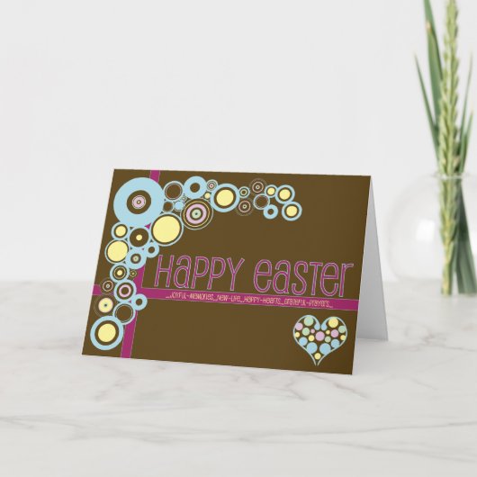 De Christelijke Cirkels van de de kaart~ Liefde Feestdagen Kaart (Voorkant)