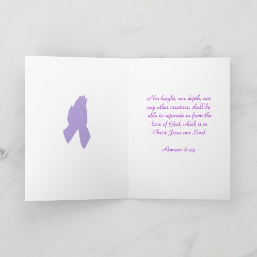 De Christelijke Groet van de Vriendschap Kaart (Binnen)