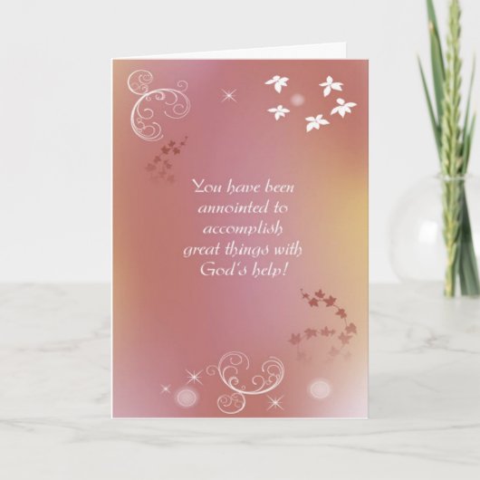 De Christelijke Groet van de Vriendschap Kaart (Voorkant)