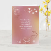 De Christelijke Groet van de Vriendschap Kaart (Gele Bloem)