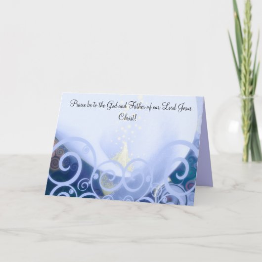 De Christelijke Hoop van de Kaart van Pasen in (Voorkant)