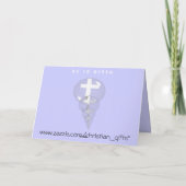 De Christelijke Hoop van de Kaart van Pasen in (Achterkant)