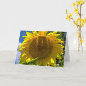 De Christelijke Kaart van de Verjaardag van de (Gele Bloem)