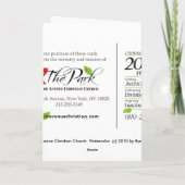 De Christelijke kerk van Park Avenue in 2010 Kaart (Achterkant)