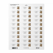 De Christelijke Kerkheer is mijn Herdersgod Etiket (Full Sheet)