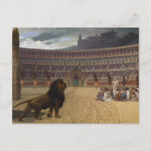 De Christelijke martelaren hebben het laatste gebe Briefkaart