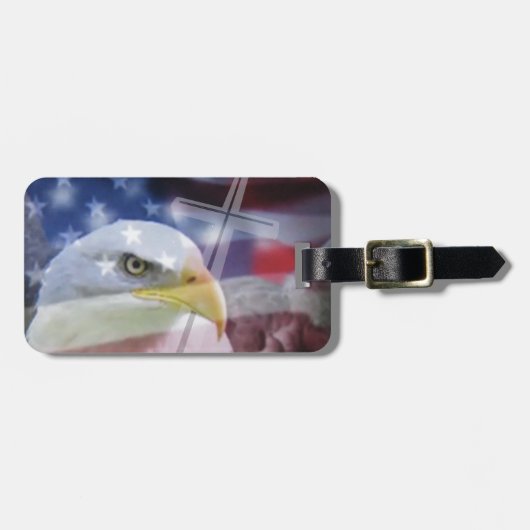 De Christelijke patriot. Bagagelabel (Voorkant horizontaal)