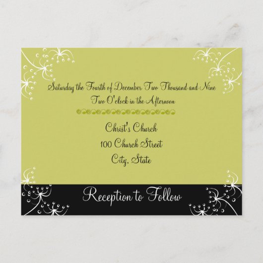 De Christelijke Uitnodiging twee van het huwelijk  (Achterkant)