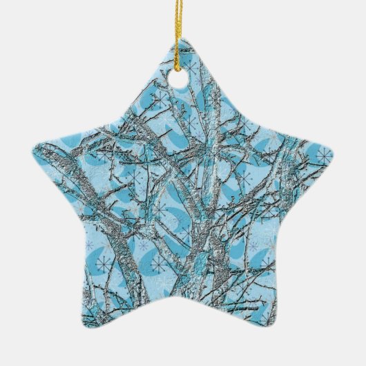 DE CHRISTMAS TREE KERAMISCH ORNAMENT (Voorkant)