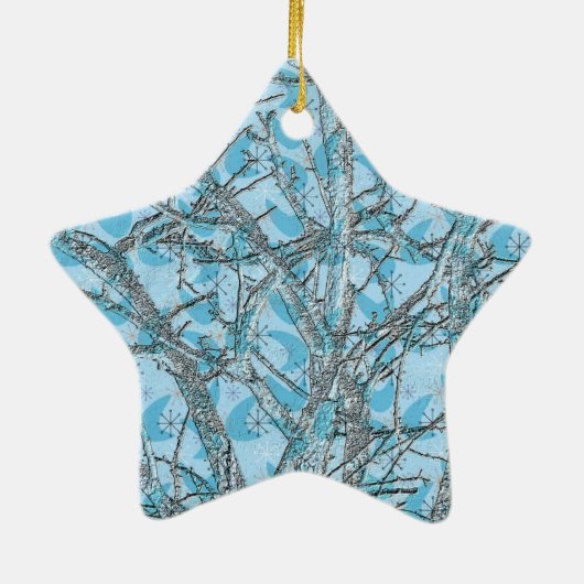 DE CHRISTMAS TREE KERAMISCH ORNAMENT (Achterkant)