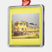 DE CHRISTMAS VAN DE "TREINLOVER" METALEN ORNAMENT (Links)