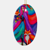 De Christmas Witch 8 design Vakantie Ornament (Rechts)