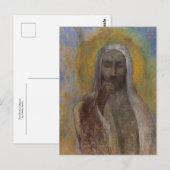 De Christus van de Stilte door Odilon Redon Briefkaart (Voorkant / Achterkant)