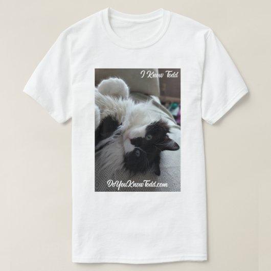 De Chronicles van Todd - ik ken Todd T-Shirt (Design voorkant)