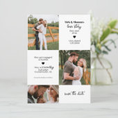 De Chronologie van de foto bewaart de Datum Kaart (Staand voorkant)