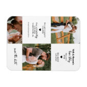 De Chronologie van de foto bewaart de Datum Magneet (Horizontaal)