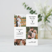 De Chronologie van de foto bewaart het Briefkaart  (Staand voorkant)