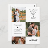 De Chronologie van de foto bewaart het Briefkaart  (Voorkant / Achterkant)