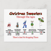 De Chronologie van de Sweater van Kerstmis Feestdagenkaart (Voorkant)