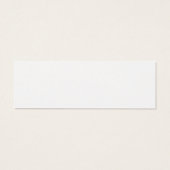 De chroomvezelstijlen van de Great Hokusai Wave Mini Visitekaartjes (Achterkant)