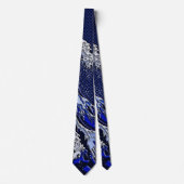 De chroomvezelstijlen van de Great Hokusai Wave Stropdas (Voorkant)