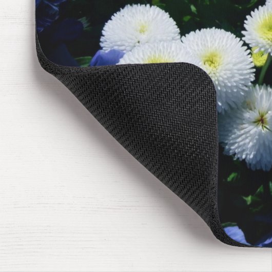 De Chrysanten van de Button Muismat (Hoek)