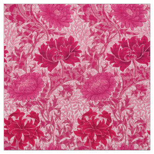 De Chrysanten van William Morris, Fuchsiakleurig Stof