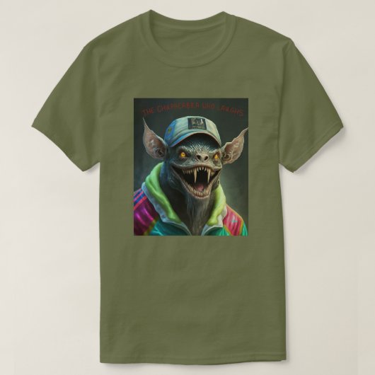 De Chupacabra die lacht T-shirt (Design voorkant)